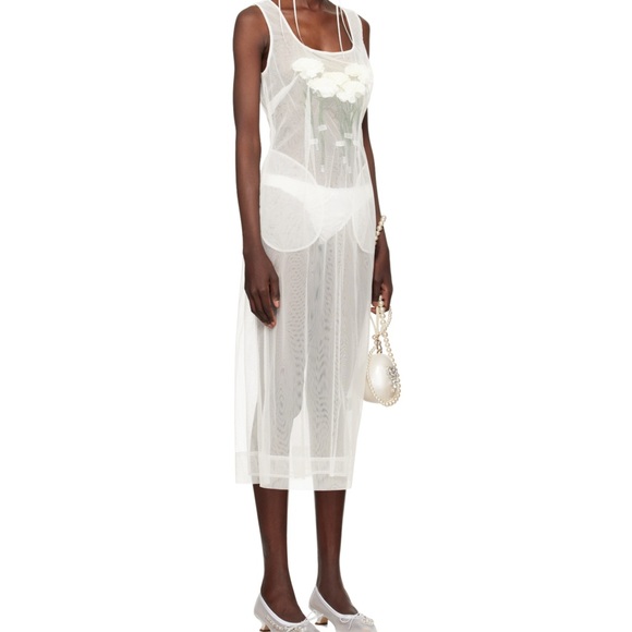 SIMON ROCHA Carnation Dart Dress - Picture 2 of 5